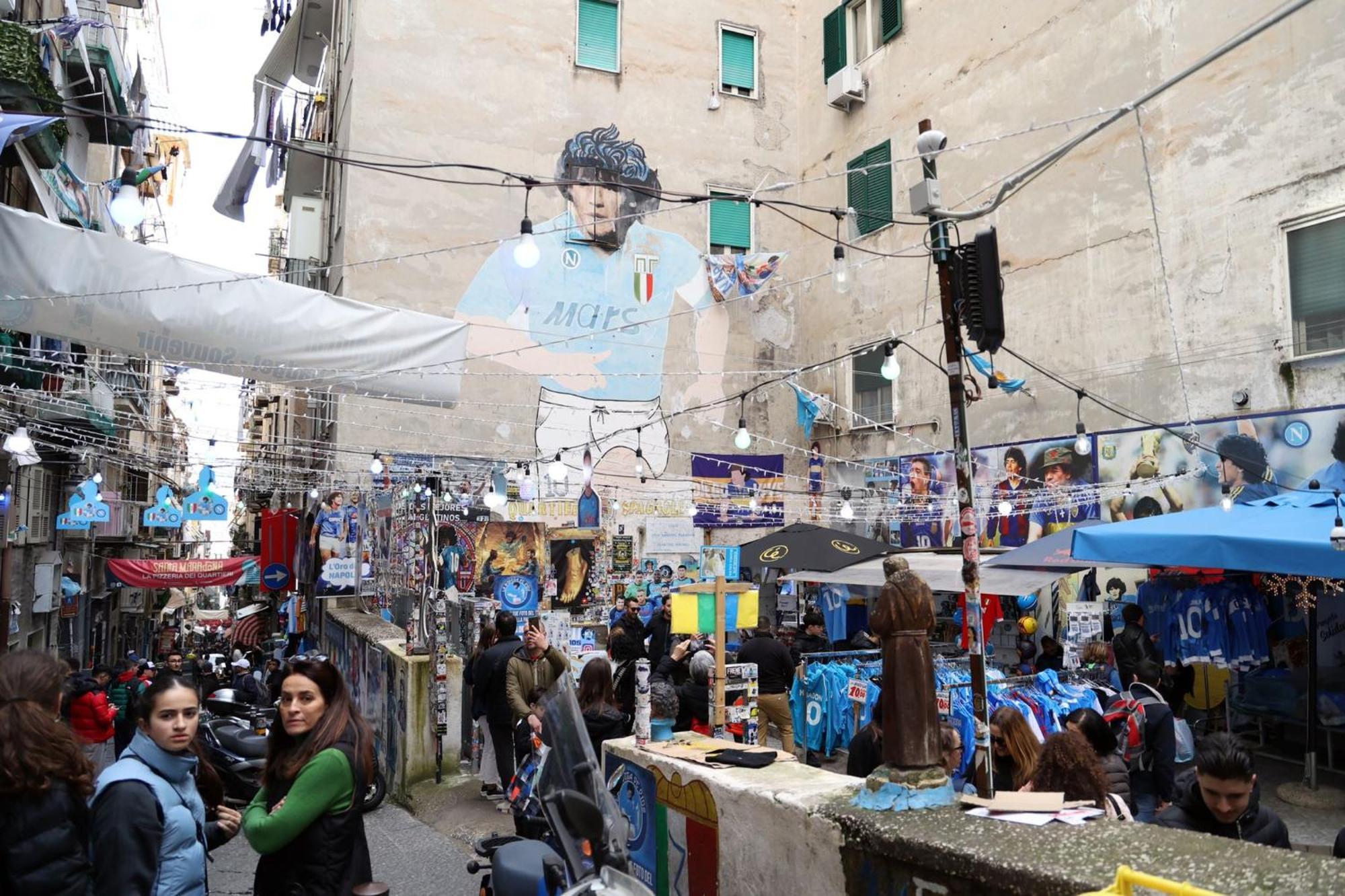 Appartamento La Mano De Dios Napoli Esterno foto