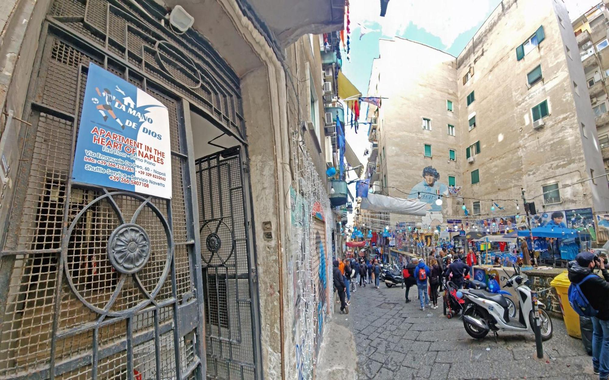 Appartamento La Mano De Dios Napoli Esterno foto