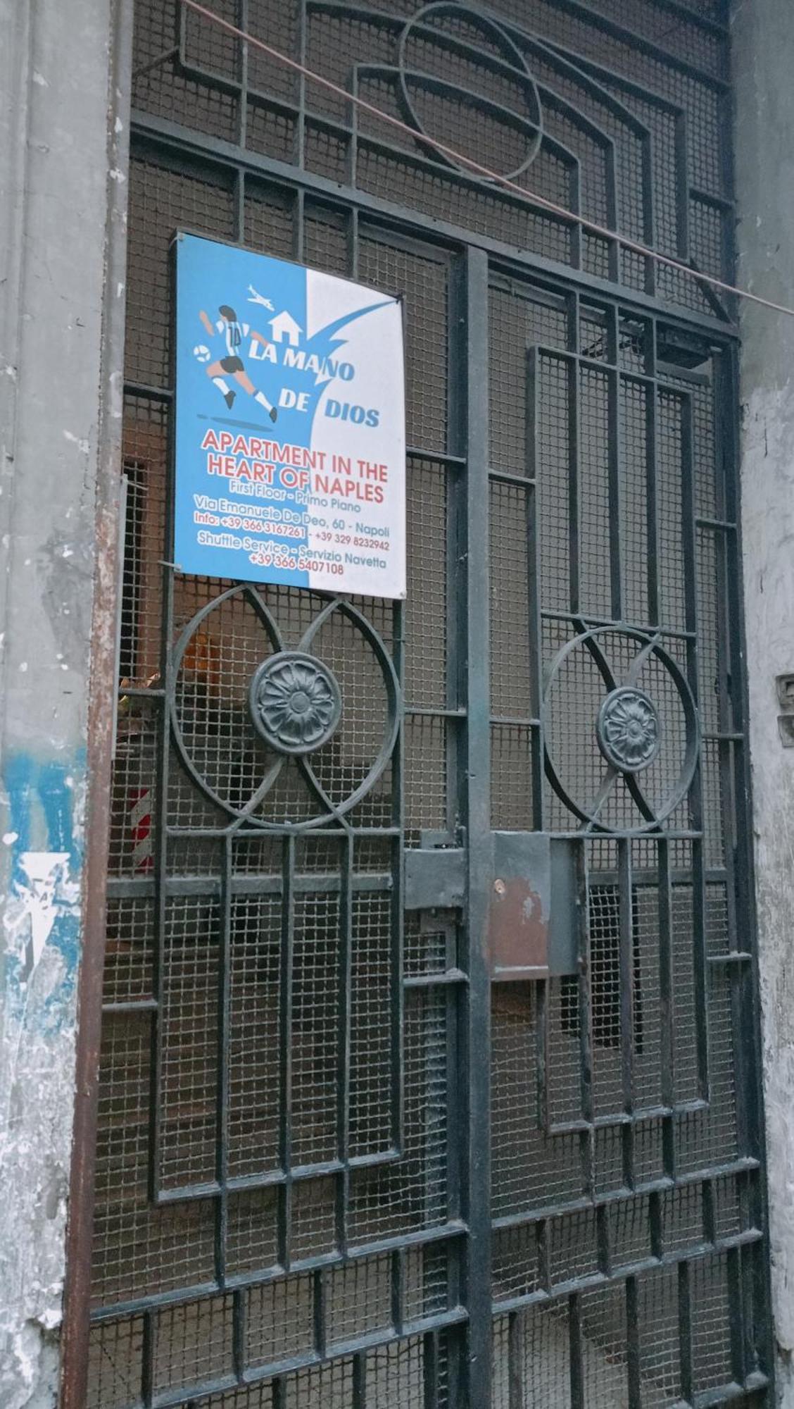 Appartamento La Mano De Dios Napoli Esterno foto